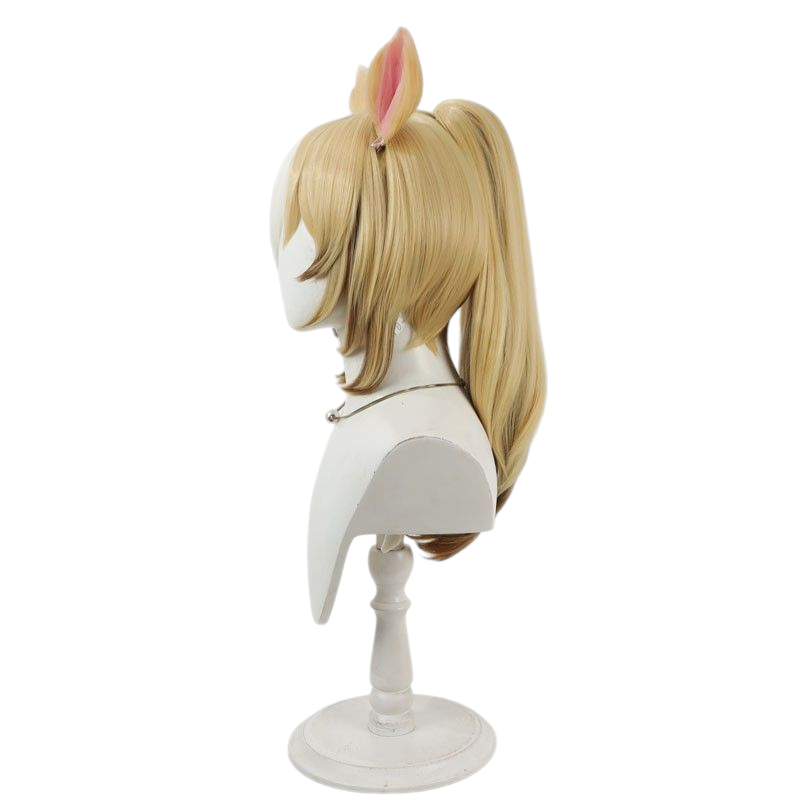 Uma Musume Strong Impact Summer Swim Cosplay Wig - Same Color Ears and Tail - FEVERCOS