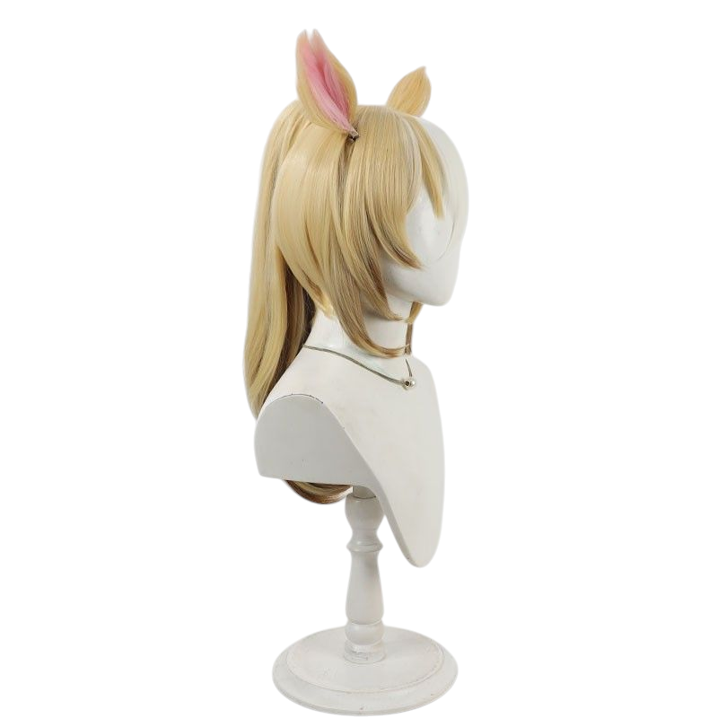 Uma Musume Strong Impact Summer Swim Cosplay Wig - Same Color Ears and Tail - FEVERCOS