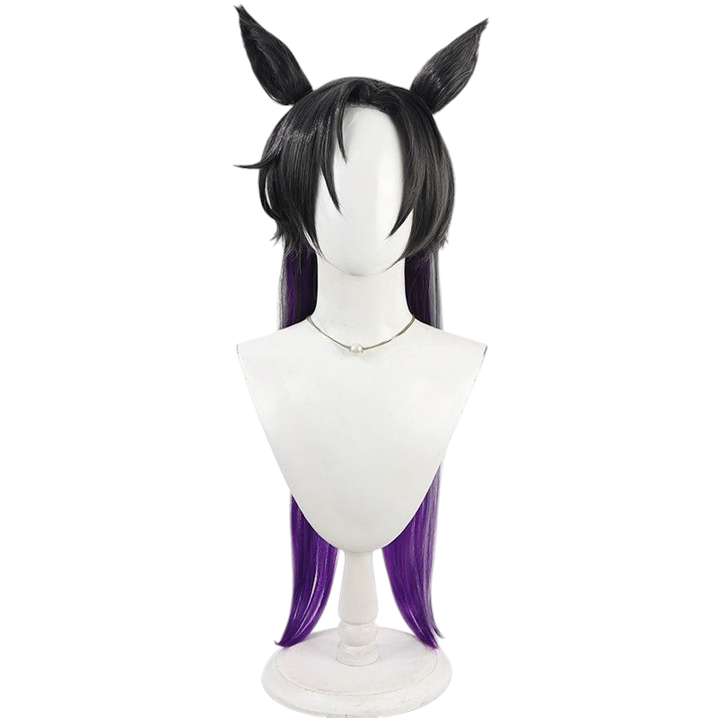 Uma Musume Tawara Daanda Cosplay Wig - Scalp with Multi-Color Tail - FEVERCOS