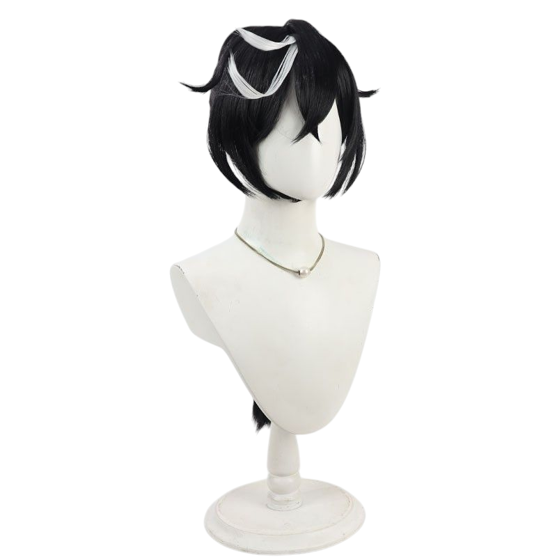 Dark Slate Gray Uma Musume Kongo Palace Cosplay Wig - Black Scalp for Masterpiece