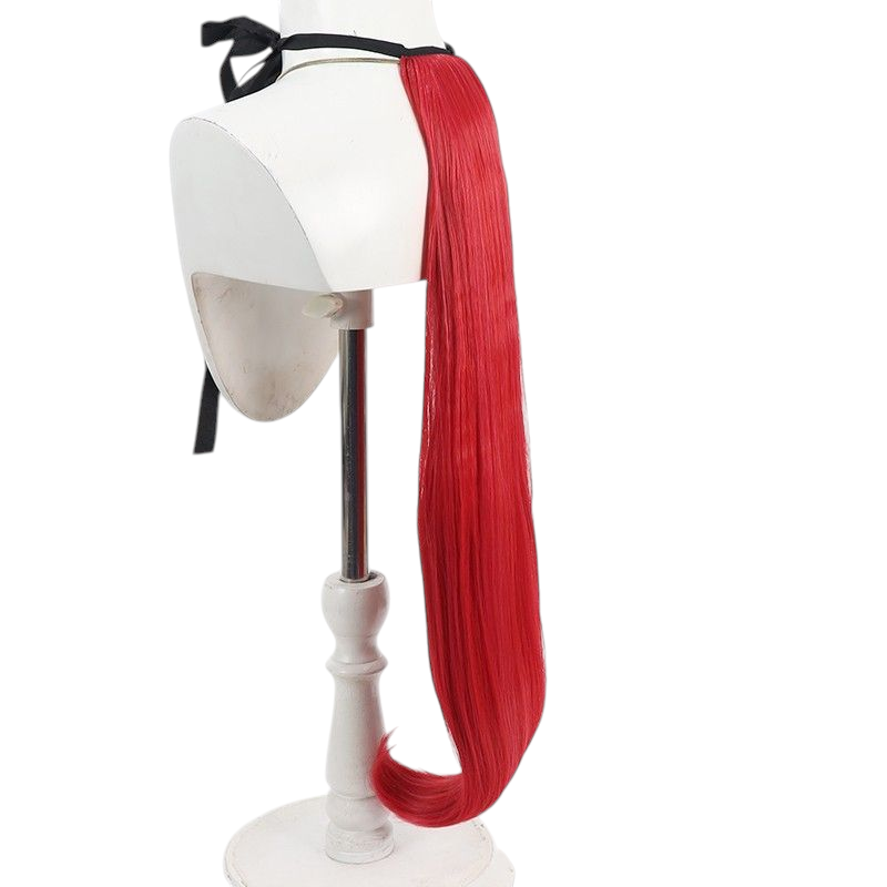 Light Gray Uma Musume Daisuki Cosplay Wig - Scalp with Same Color Ears and Tail