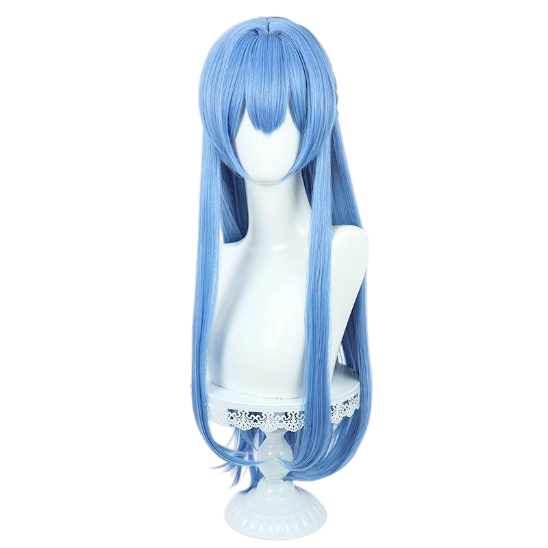 NIKKE Helen Cosplay Wig - Scalp with Twin Braids for Elegant Warrior