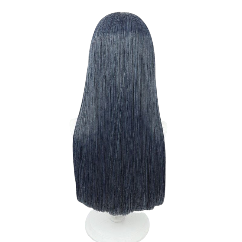 NIKKE Akechi Cosplay Wig - Medium Length with Scalp and Inward Curl