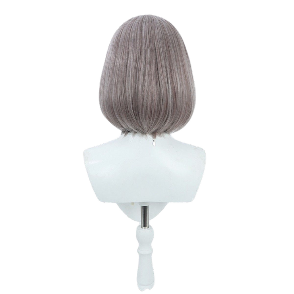 NIKKE Bestie Cosplay Wig - Large Scalp Bob with Multi-Color Mix