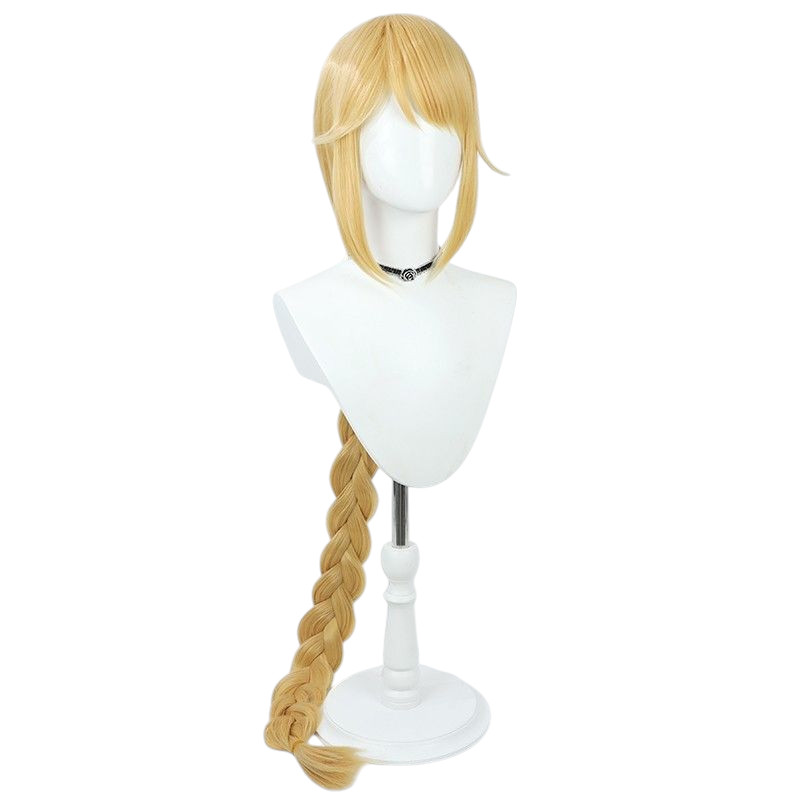 NIKKE Long Hair Princess Cosplay Wig - Thick Single Braid 1.3m