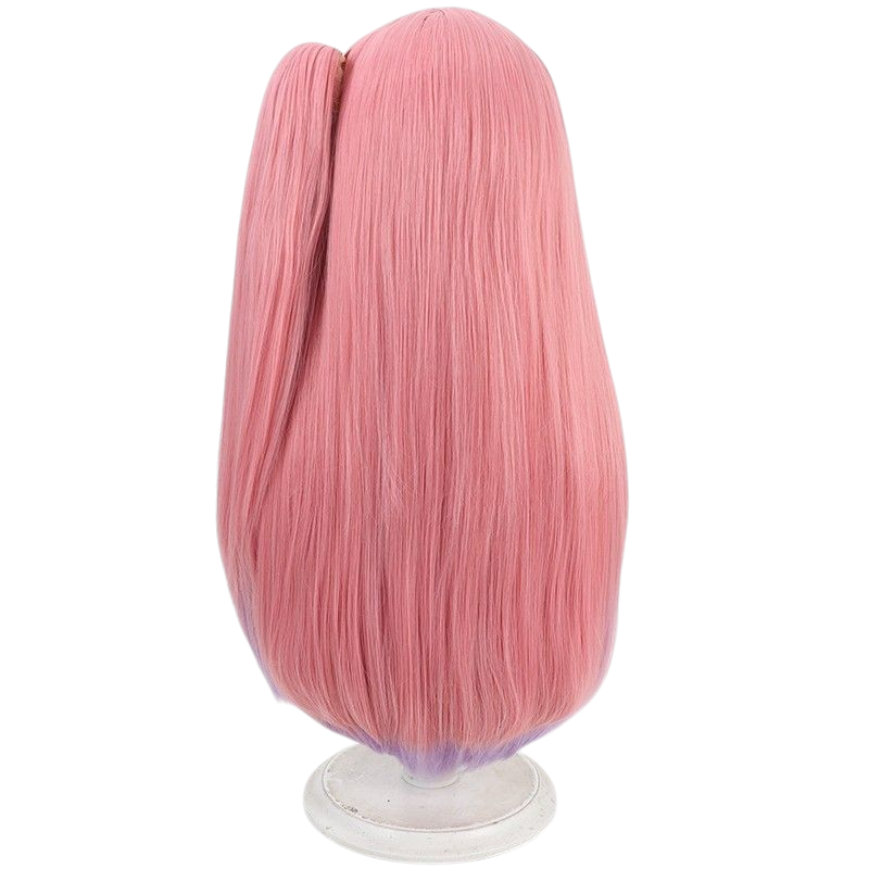 NIKKE Pepper Cosplay Wig - Pink Gradient with Split Ponytail