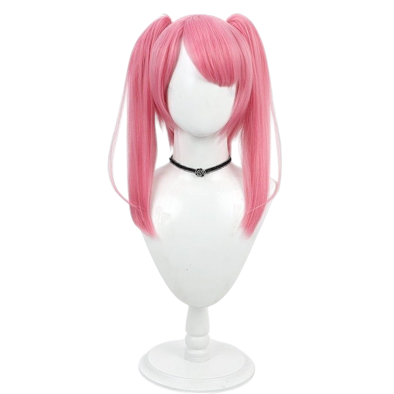 NIKKE Master Cosplay Wig - Split Ponytail with Tiger Clip