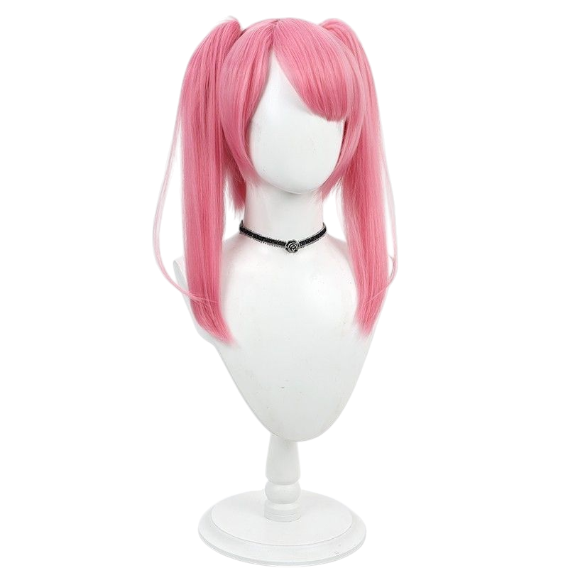 NIKKE Master Cosplay Wig - Split Ponytail with Tiger Clip