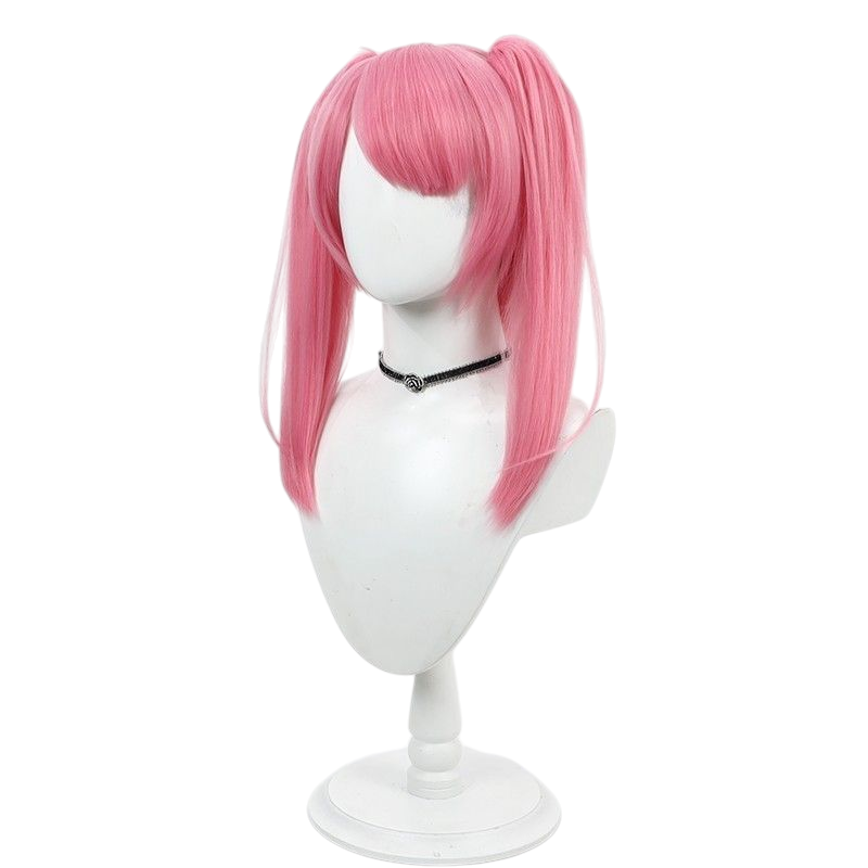 NIKKE Master Cosplay Wig - Split Ponytail with Tiger Clip