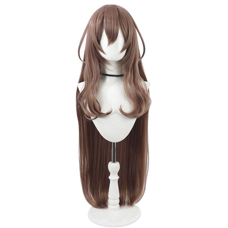 NIKKE Noelle Cosplay Wig - Long Scalp Hair for Black Rabbit