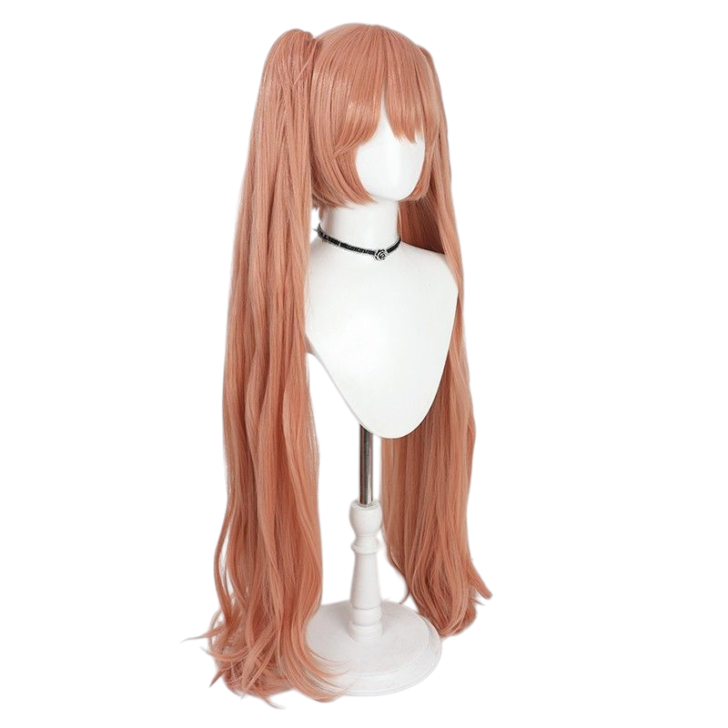 NIKKE Miranda Cosplay Wig - Scalp with Tiger Clip Ponytail