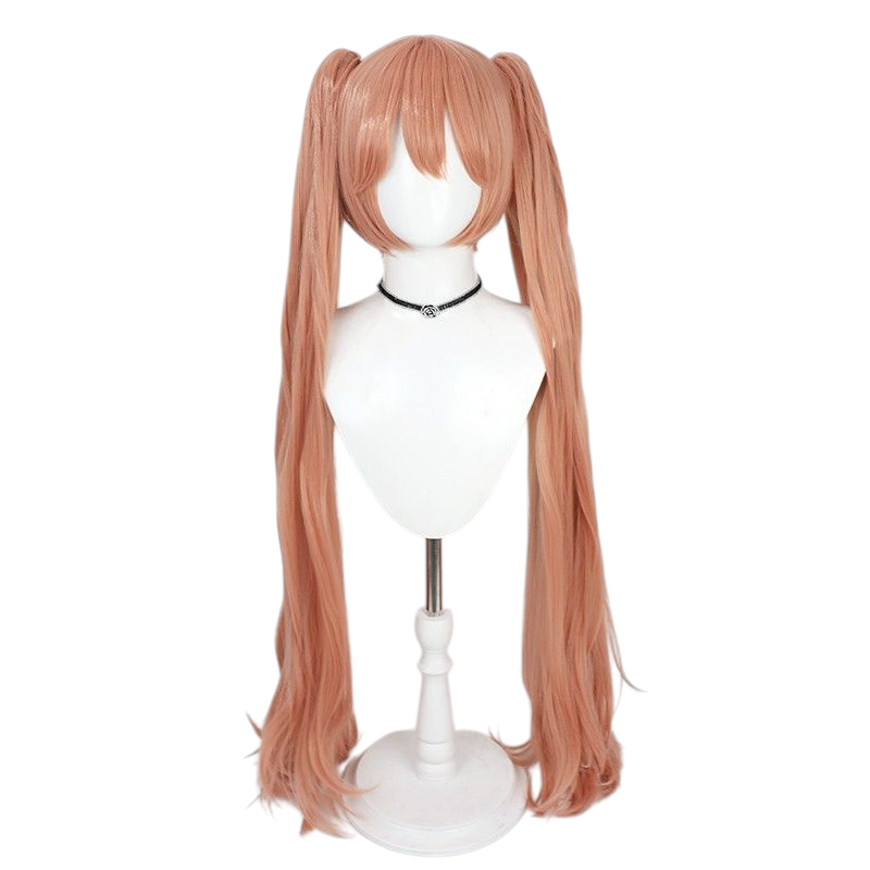 NIKKE Miranda Cosplay Wig - Scalp with Tiger Clip Ponytail