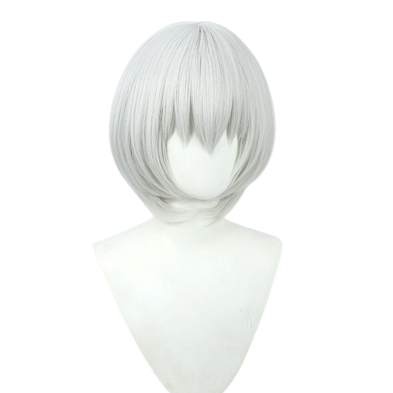 NIKKE Julia Cosplay Wig - Silver Scalp with Short Hair