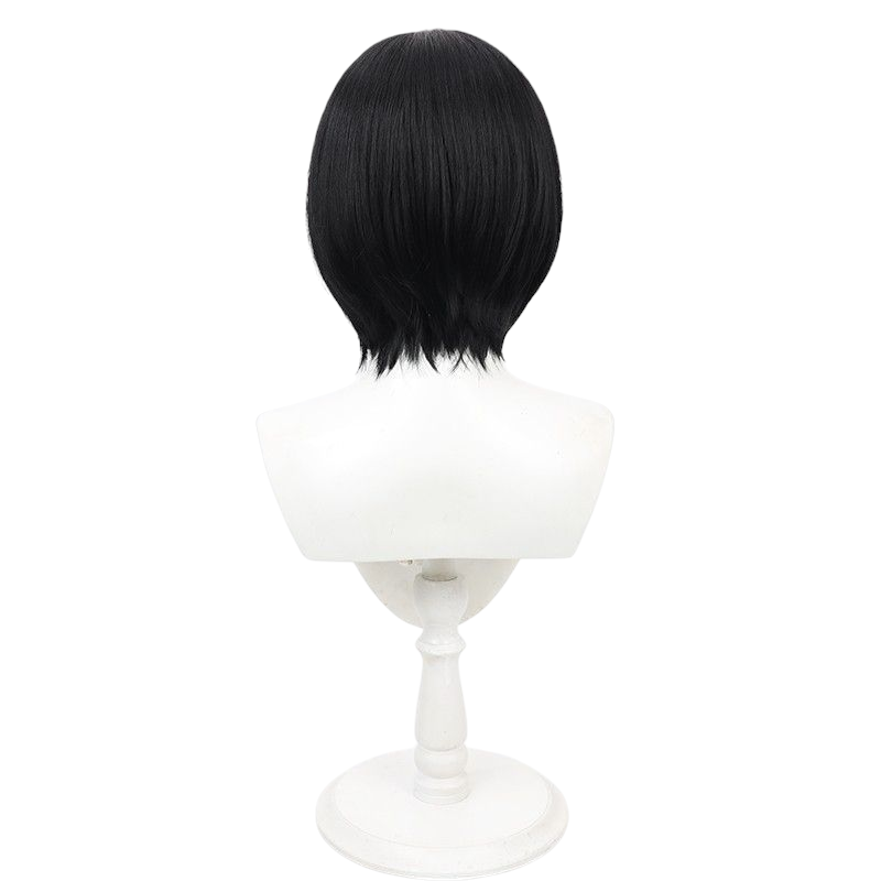 NIKKE Krau Cosplay Wig - Black Scalp with Red Highlights