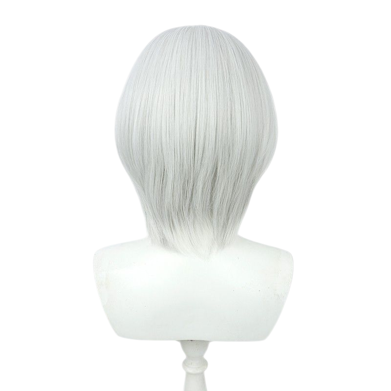 NIKKE Julia Cosplay Wig - Silver Scalp with Short Hair