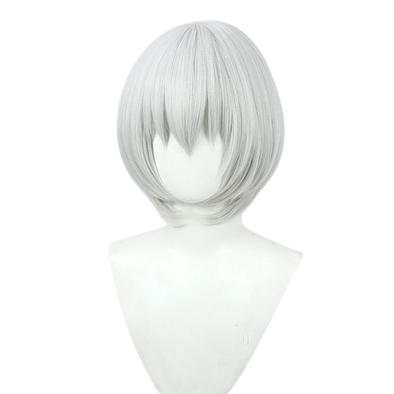 NIKKE Julia Cosplay Wig - Silver Scalp with Short Hair
