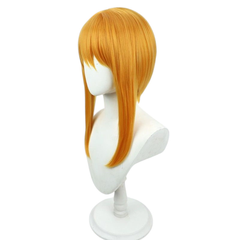NIKKE Maxwell Cosplay Wig - Orange Scalp with Short Hair