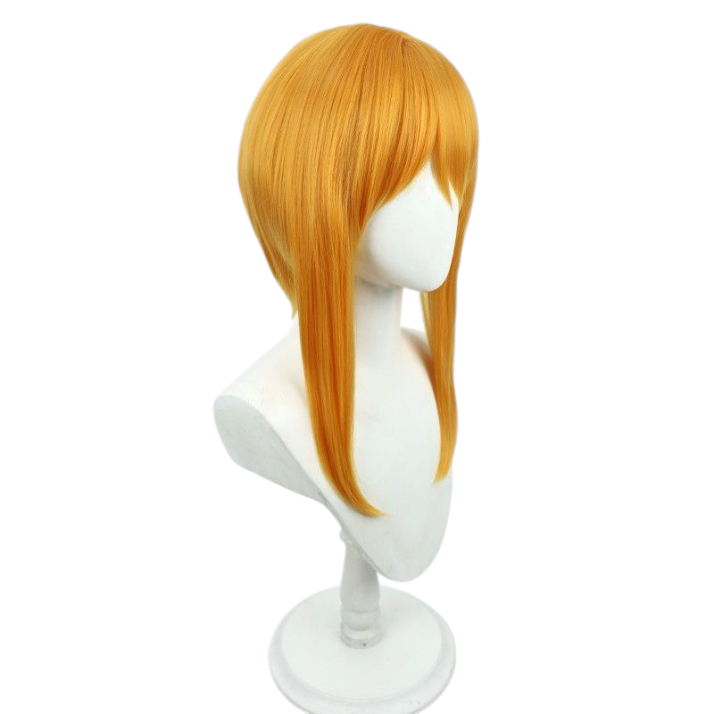 NIKKE Maxwell Cosplay Wig - Orange Scalp with Short Hair