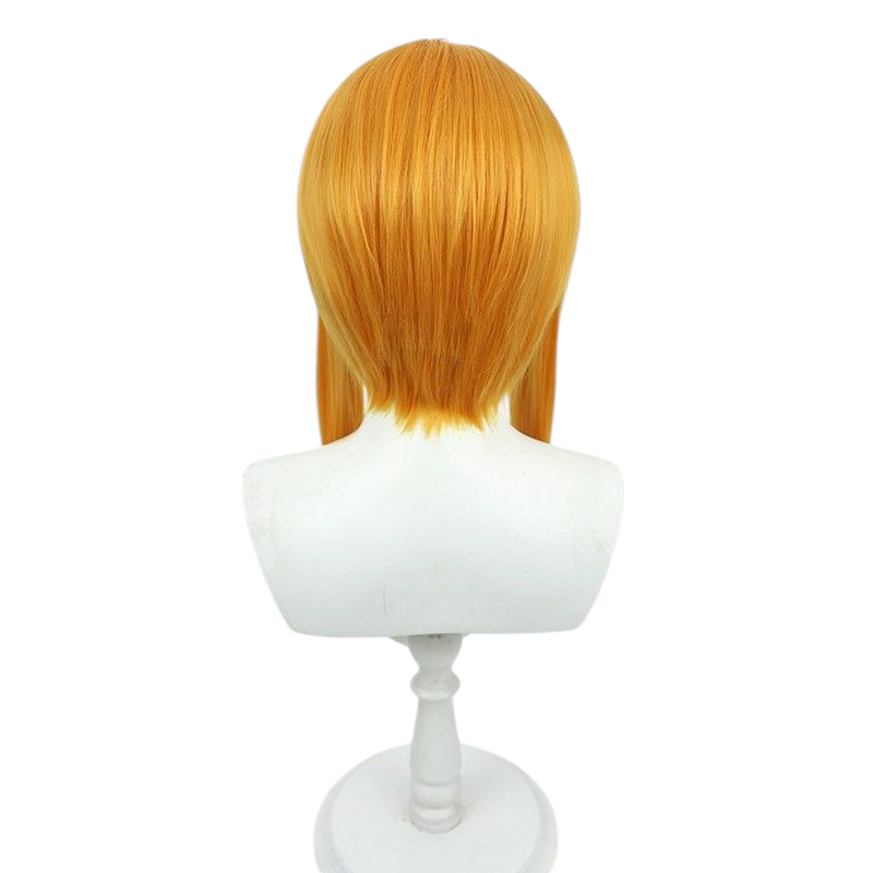 NIKKE Maxwell Cosplay Wig - Orange Scalp with Short Hair