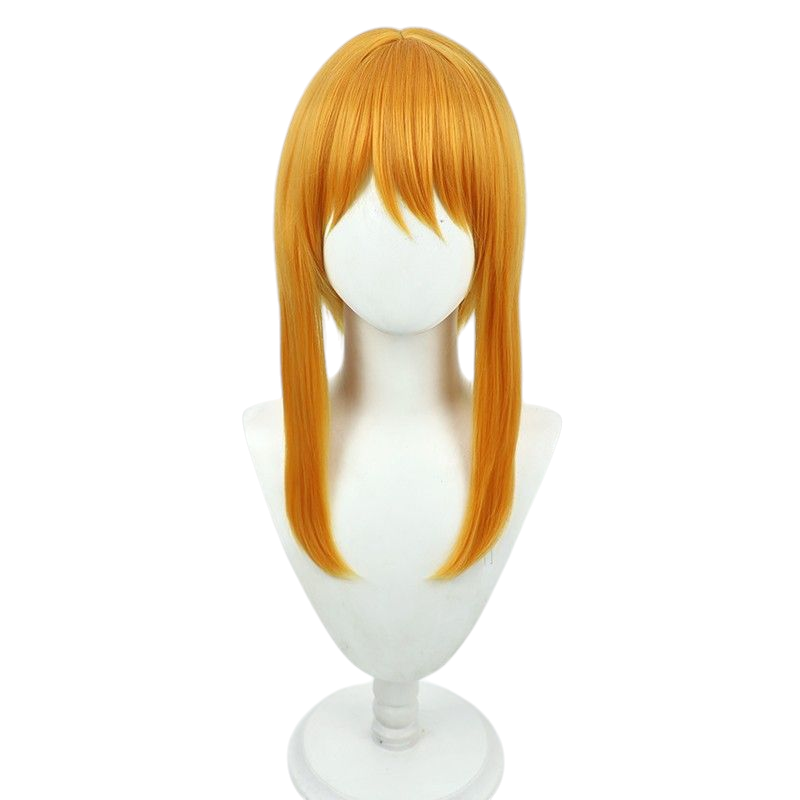 NIKKE Maxwell Cosplay Wig - Orange Scalp with Short Hair