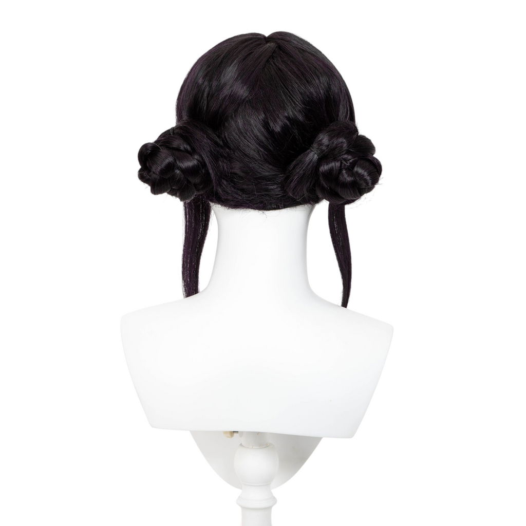 Black SKPOP Huntress Zoe Cosplay Wig - Scalp for Anime Idol 2025 New