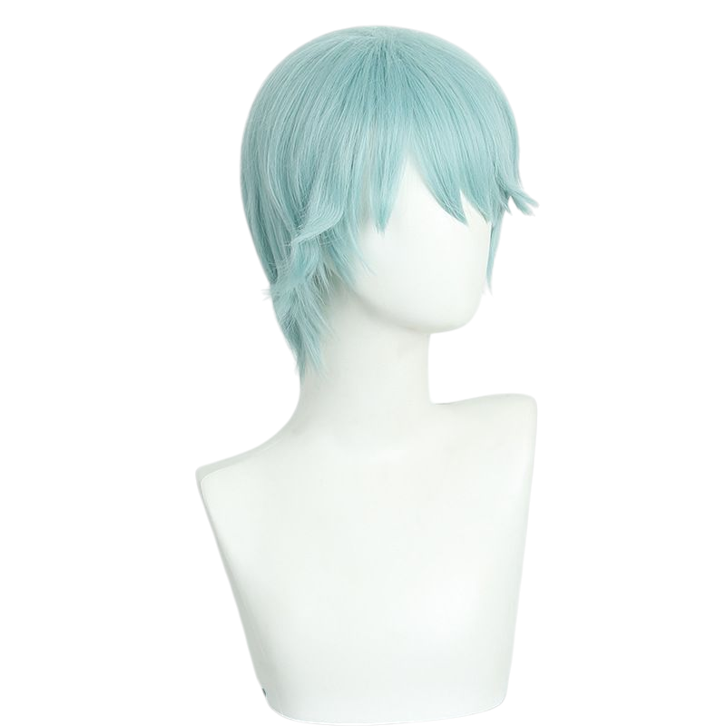 White Smoke SKPOP Huntress Baby Beibi Cosplay Wig - Fluffy Short Hair for Cute Idol