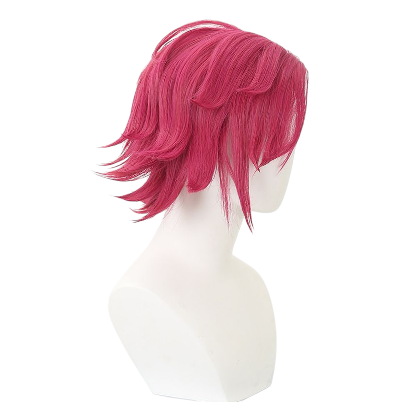 Arcane Vi Cosplay Wig - Dual-Tone Gradient for Enforcer Sister