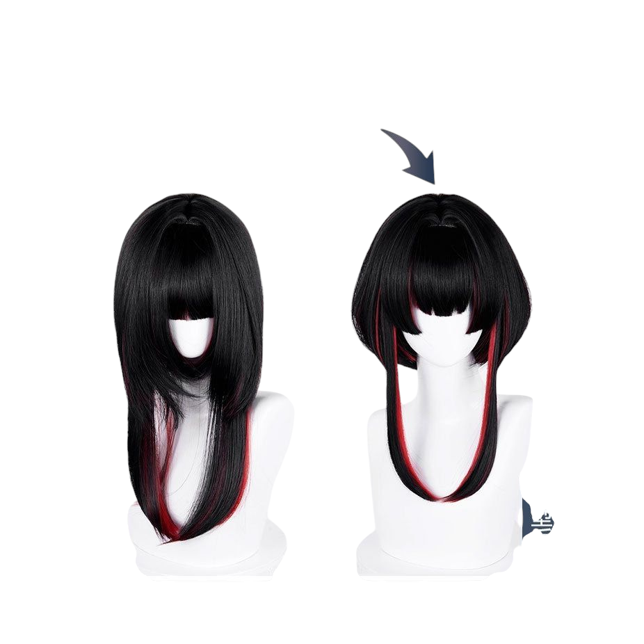 League of Legends Ahri Cosplay Wig - Red Fox Magic for Soul Charm