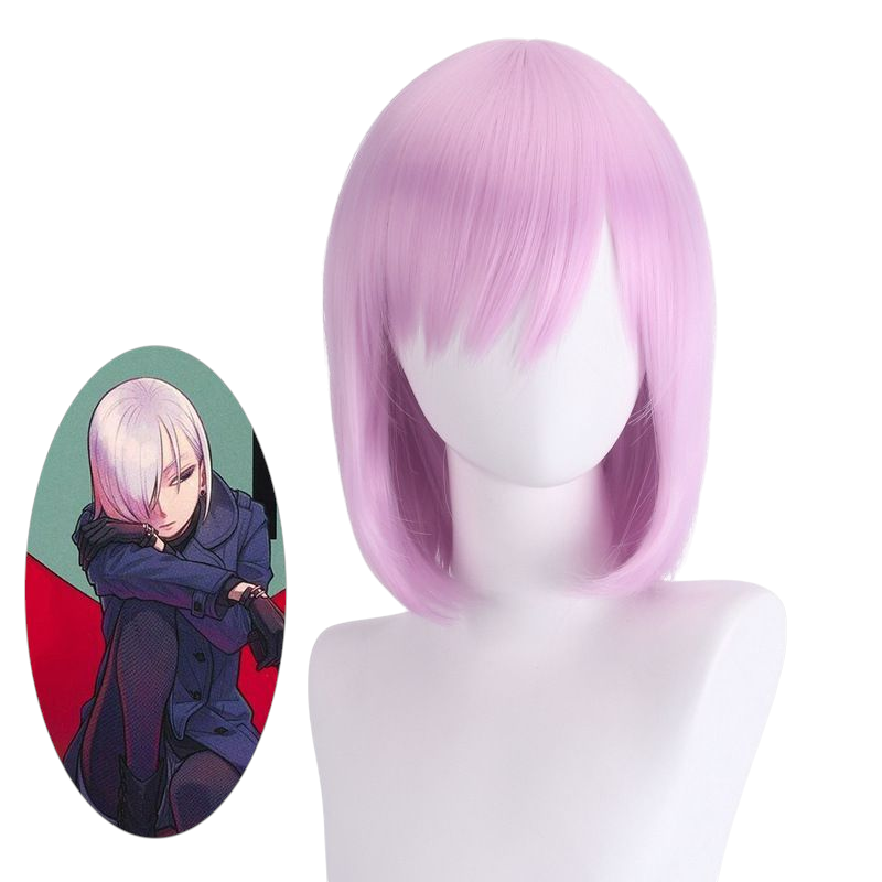 Fiona Frost "Nightfall" Purple-Pink Short Wig - Spy x Family Cosplay