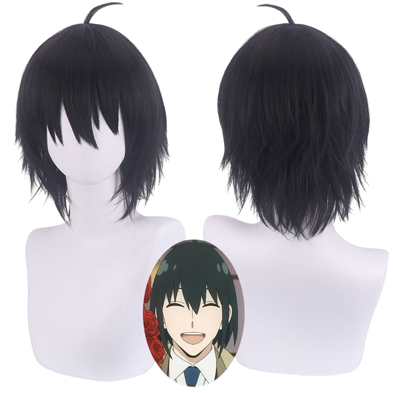 Yuri Briar Black Wig with Simulated Scalp - Spy x Family Cosplay