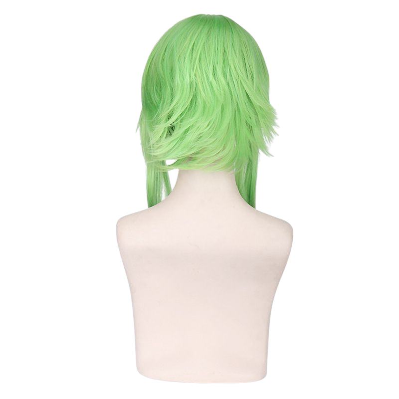 Vocaloid Gumi Wig (Camellia) - Long Green Anti-Warp Cosplay Hair