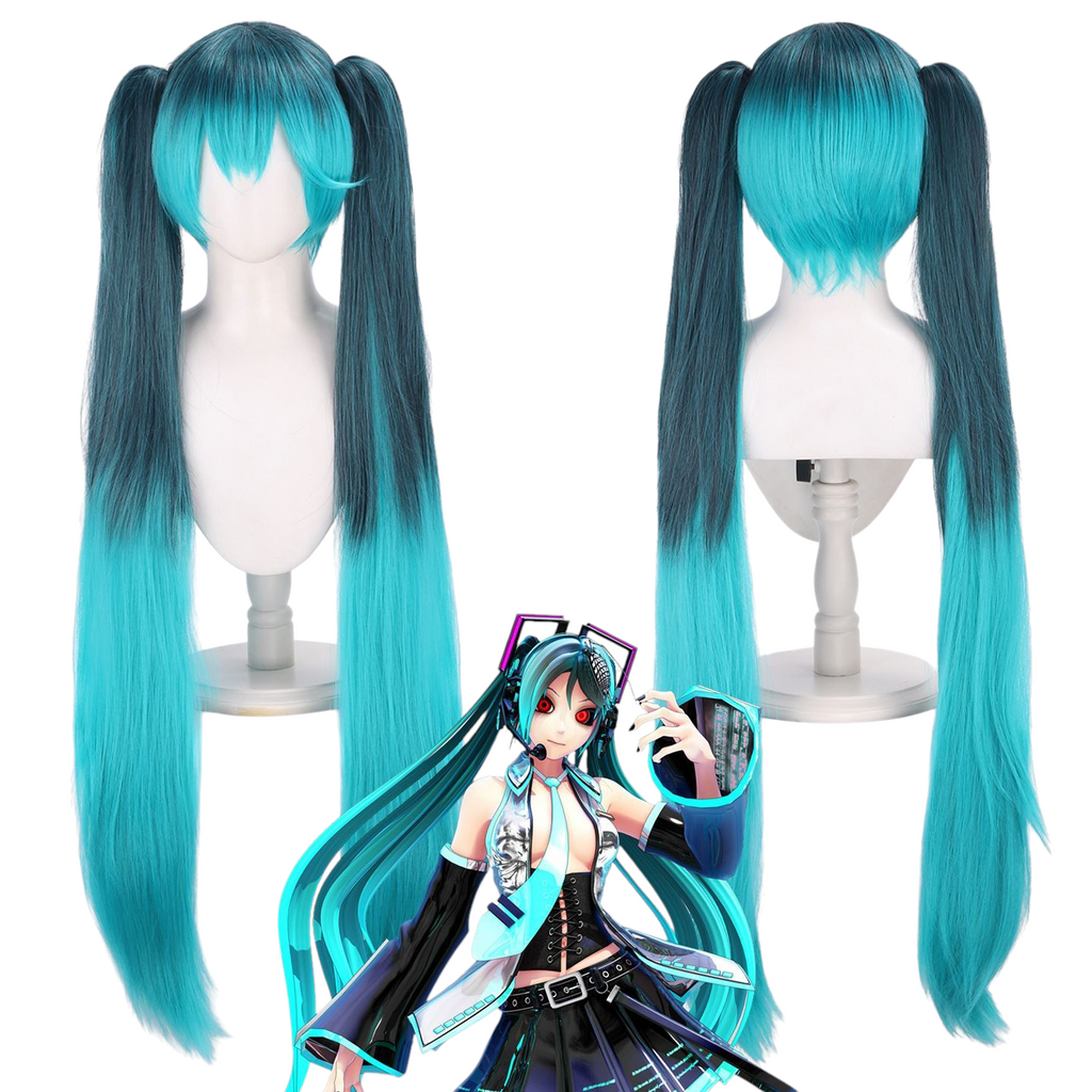 Hatsune Miku Karune Ca (Calne Ca) Wig - Skeleton Miku Cosplay