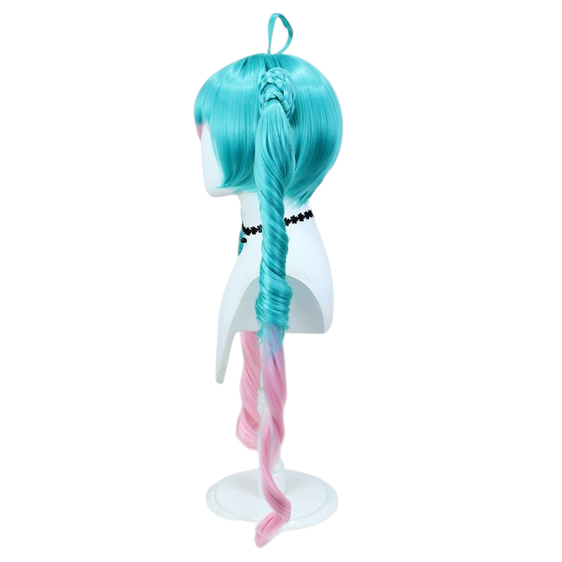 Classic Hatsune Miku Cosplay Wig - (Simulated Scalp) Detachable Pigtails