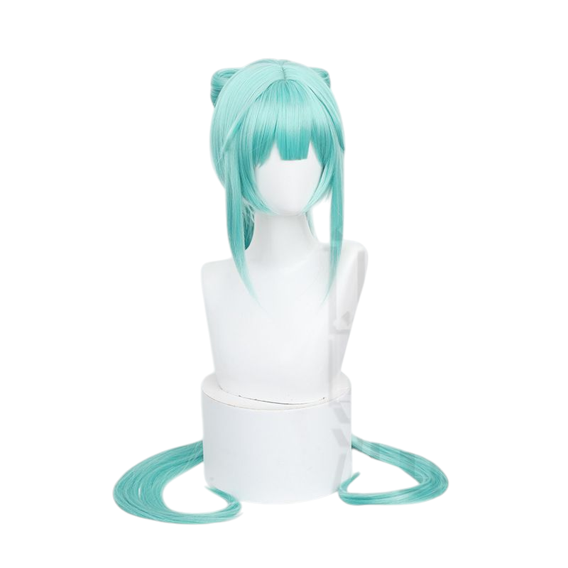 Hatsune Miku "Shaohua" Chinese Style Wig - Simulated Scalp & Pigtails