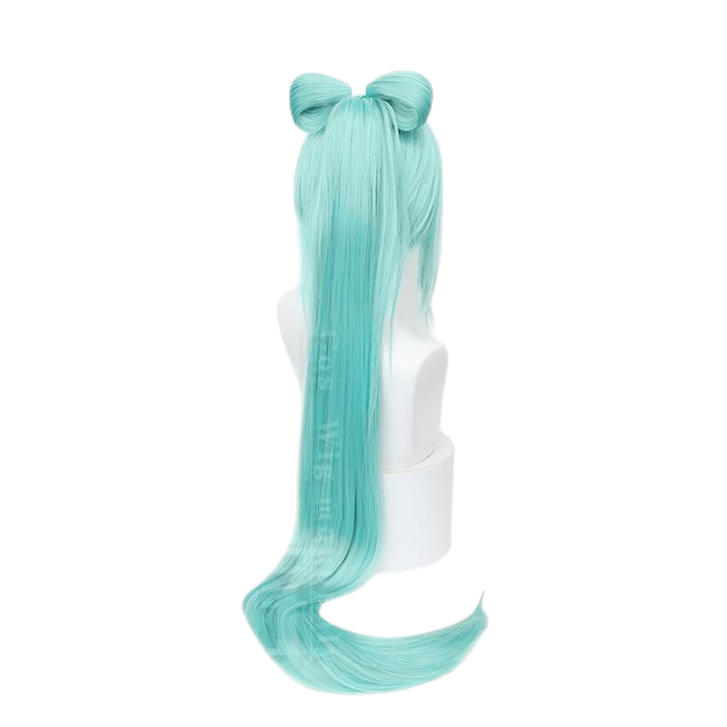 Hatsune Miku "Shaohua" Chinese Style Wig - Simulated Scalp & Pigtails