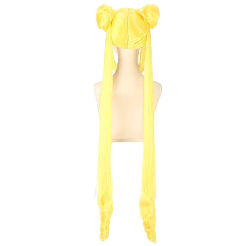 Khaki Sailor Moon Usagi Tsukino Classic Lemon Yellow Cosplay Wig