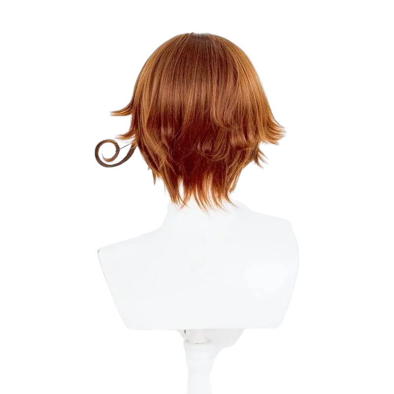 White Smoke Hetalia APH Feliciano Vargas (Italy) Brown Cosplay Wig with Curl
