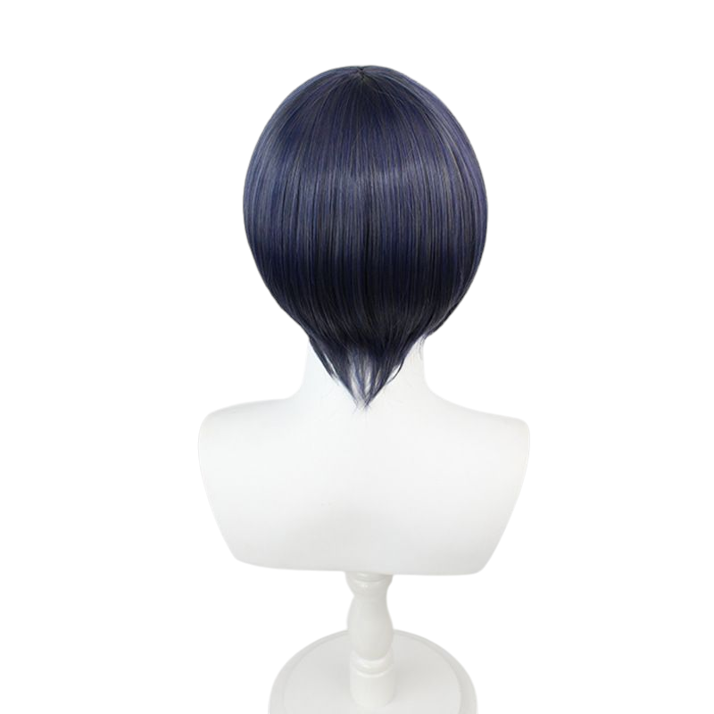 Lavender Black Butler Ciel Phantomhive Cosplay Wig - Blue Gray Mix Short Hair