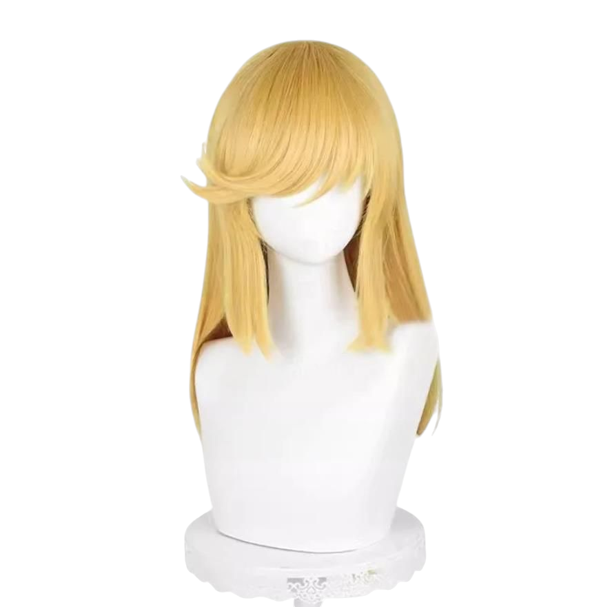 Dark Khaki My Little Pony Applejack Voluminous Blonde Cosplay Wig