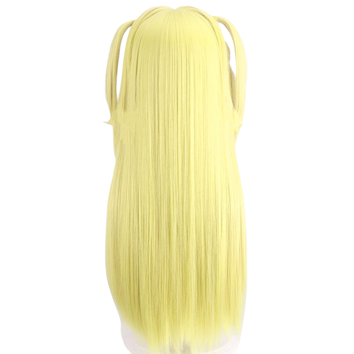 Khaki Death Note Misa Amane Cosplay Wig - Golden Blonde Pigtails
