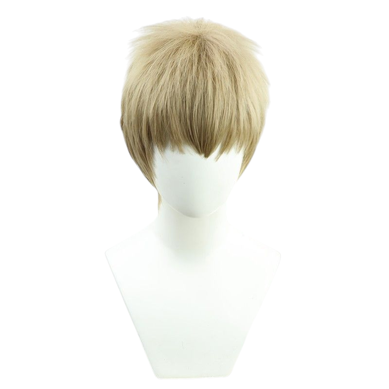 Beige Attack on Titan Falco Grice Final Season Cosplay Wig (Two-Tone)