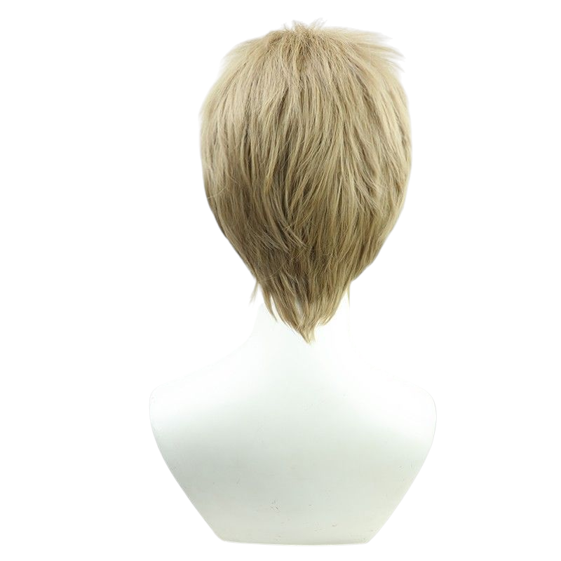 Light Gray Attack on Titan Falco Grice Final Season Cosplay Wig (Two-Tone)