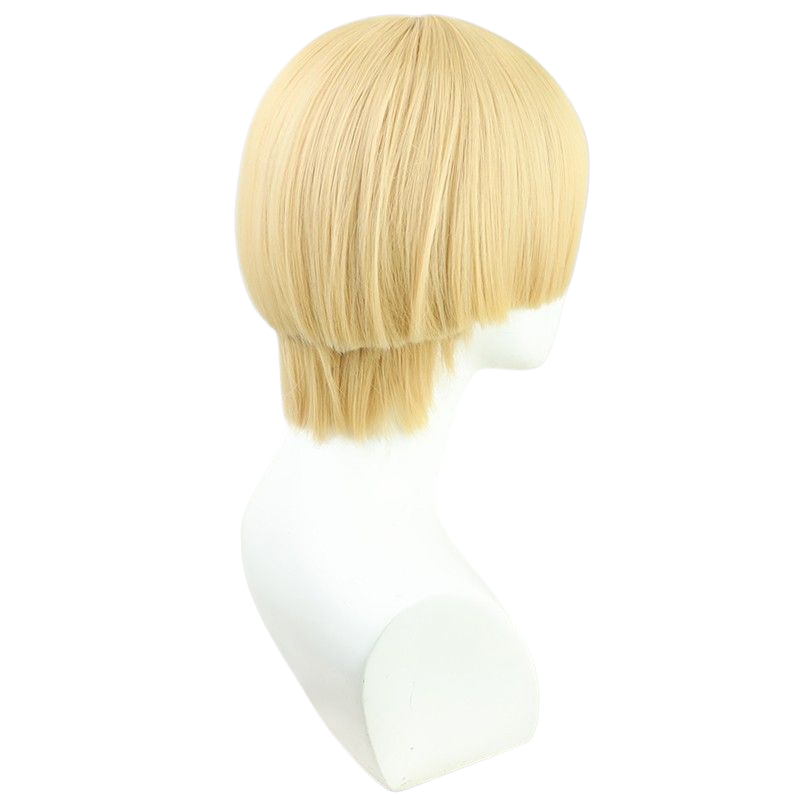 Pale Goldenrod Attack on Titan Yelena Final Season Cosplay Wig - Blonde Bob