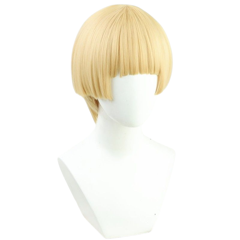 Antique White Attack on Titan Yelena Final Season Cosplay Wig - Blonde Bob