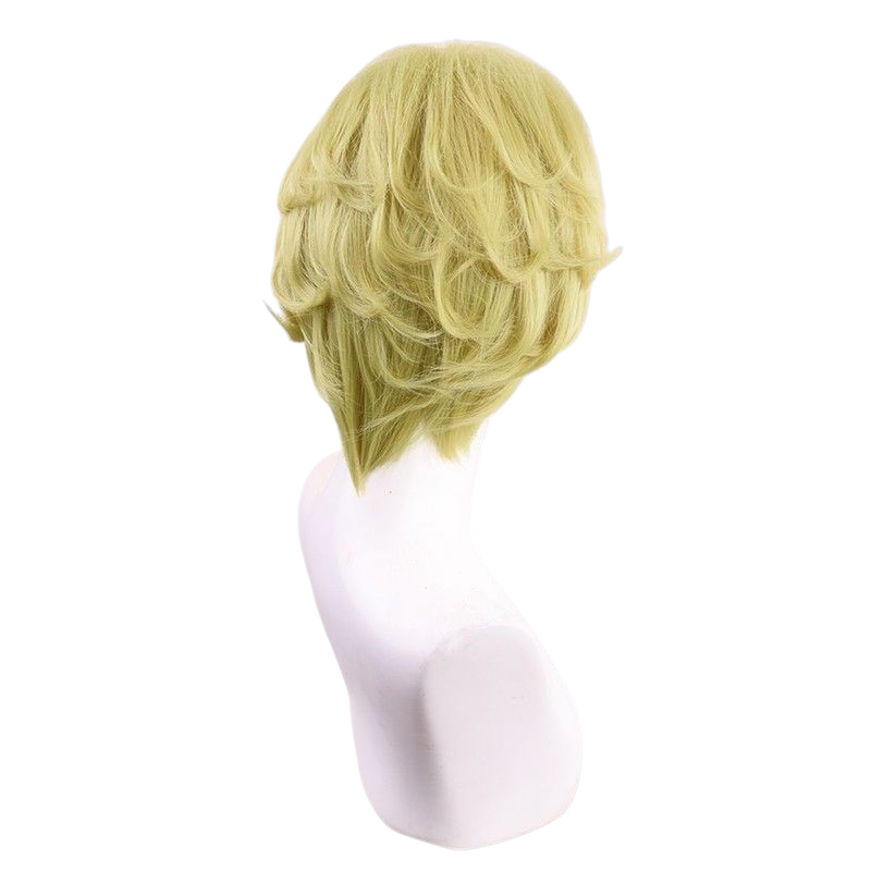 Tan Attack on Titan Zeke Yeager Cosplay Wig - Blonde 'Mantis Nest' Hair