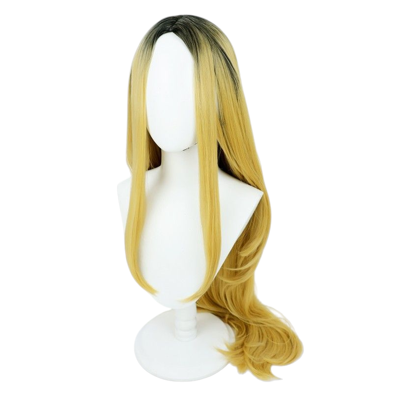 White Smoke Female Kenma Kozume Cosplay Wig | Haikyuu!! Genderbend Long