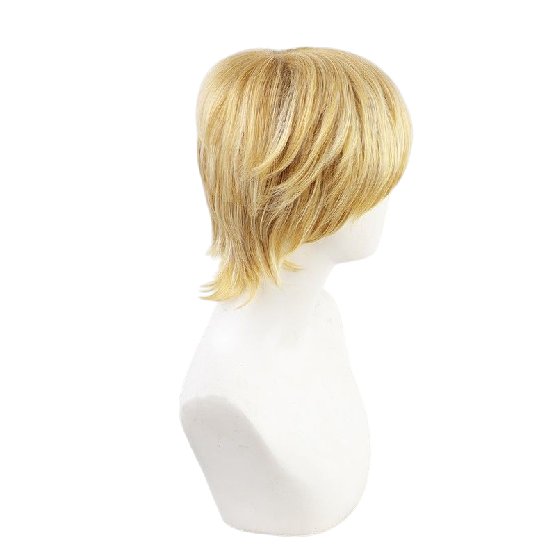 Antique White Attack on Titan Armin Arlert Final Season Short Wig (Blonde)