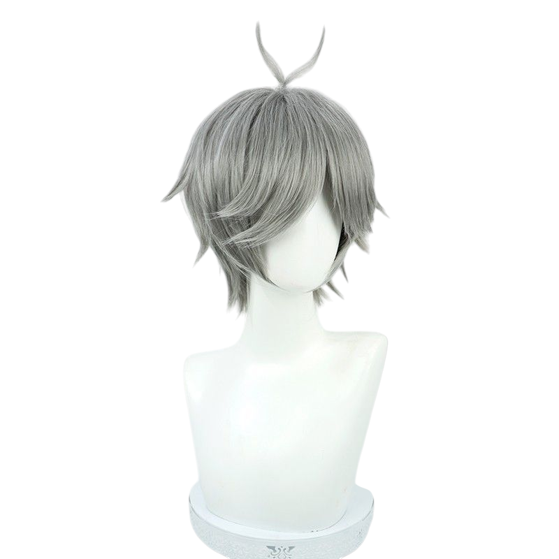 Lavender Sugawara Koshi Cosplay Wig | Haikyuu!! Karasuno Replica (Grey)