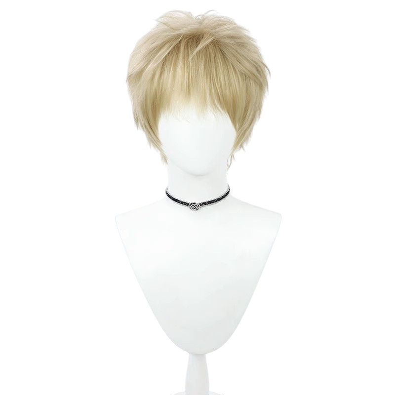 Light Gray Tsukishima Kei Cosplay Wig | Haikyuu!! Karasuno Blocker