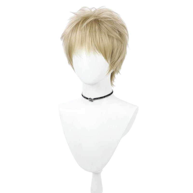 Light Gray Tsukishima Kei Cosplay Wig | Haikyuu!! Karasuno Blocker